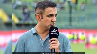 "Don't Misbehave...": Gautam Gambhir's Stern Message To Indian Fans Ahead Of Pakistan World Cup Clash