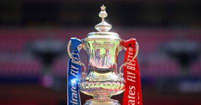 When is the FA Cup draw with date, start time, TV channel and ball numbers for first round