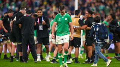 Andy Farrell - Ireland's RWC dreams ended by clinical New Zealand - rte.ie - Ireland - New Zealand - Jordan - county Will