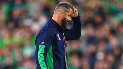 'Sport can be cruel' - Andy Farrell laments fine margins as Ireland bow out of RWC