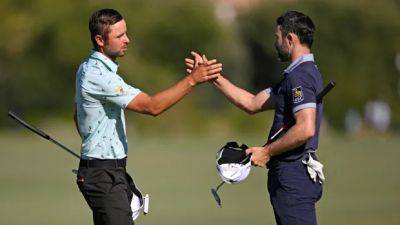 Canada's Hadwin shares lead with Kim, Griffin at PGA tournament in Las Vegas