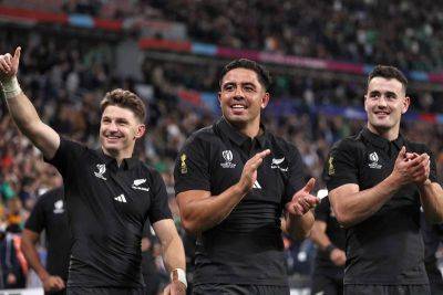 Johnny Sexton - Codie Taylor - Ian Foster - Rugby World Cup: All Blacks happy to be back in spotlight after toppling Ireland - thenationalnews.com - Argentina - Ireland - New Zealand