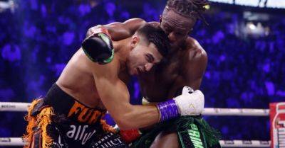 Tommy Fury claims points victory over YouTube star KSI