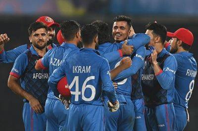 Upset! Afghanistan stun champions England at Cricket World Cup