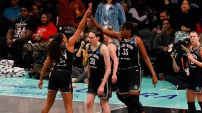 Breanna Stewart - Jones, Stewart lead Liberty past Aces to avoid sweep in WNBA Finals - cbc.ca - New York - county Liberty - Houston