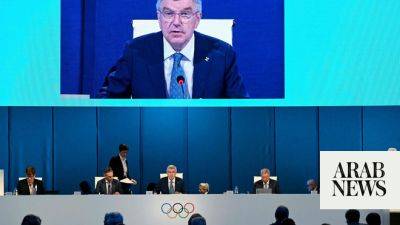 Narendra Modi - Erick Thohir - IOC warns countries that block athletes for political reasons risk harming Olympic host bids - arabnews.com - Russia - Croatia - Uae - Poland - Indonesia - India - Saudi Arabia - state Indiana - Israel