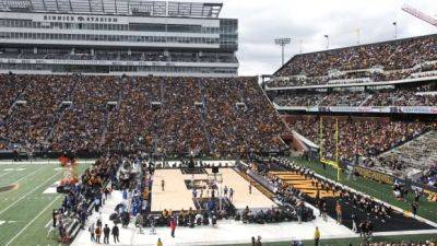 Iowa-DePaul outdoor game sets women's basketball attendance record with 55,646 fans