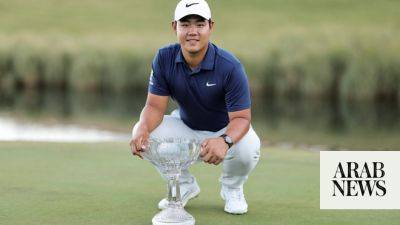 Tom Kim wins in Las Vegas for the 2nd time in the same PGA Tour season