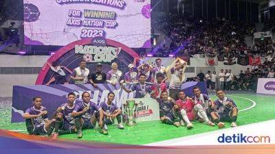 Tim Futsal SMAN 8 Makassar Sukses Menjuarai AXIS Nation Cup 2023