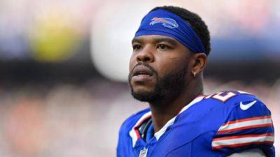 Bills' Damien Harris stretchered off field, put in ambulance during scary scene vs Giants - foxnews.com - New York - state New York - county Bryan - county Park