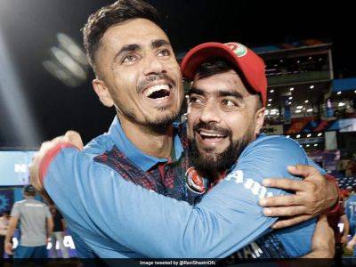 Jos Buttler - Rashid Khan - World Cup 2023: 'Man Of The Match' Mujeeb-Ur-Rahman Dedicates Afghanistan's Win Over England To... - sports.ndtv.com - Scotland - New Zealand - India - Afghanistan - Bangladesh