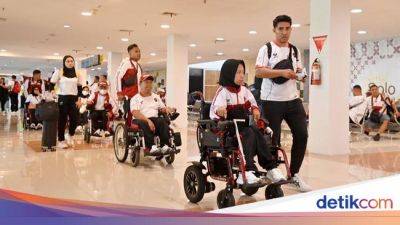 Kontingen Indonesia Terbang ke Hangzhou, Kejar Emas Asian Para Games - sport.detik.com - China - Indonesia