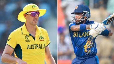 Pat Cummins - Kusal Mendis - Australia vs Sri Lanka Live Score, Cricket World Cup 2023: Bottom-Table Aussies Eye Redemption - sports.ndtv.com - Australia - South Africa - India - Sri Lanka
