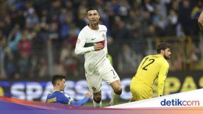 Bosnia Vs Portugal: Ronaldo Brace, Selecao das Quinas Berpesta 5-0