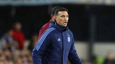 Lionel Scaloni - Argentina's Scaloni in no rush to plan for Messi retirement - channelnewsasia.com - Brazil - Argentina - Paraguay - Peru