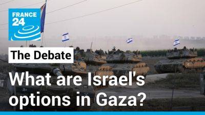 Charles Wente - Juliette Laurain - Waiting for the invasion: What are Israel's options in Gaza? - france24.com - Qatar - France - Usa - Egypt - Iran - Israel - Lebanon - Palestine