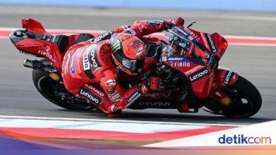Marc Marquez - Francesco Bagnaia - Enea Bastianini - Duo Ducati Bikin Comeback Sip di MotoGP Mandalika 2023 - sport.detik.com