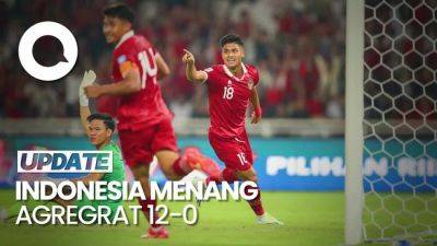 Kalahkan Brunei 6-0, Timnas Indonesia Melaju ke Putaran Selanjutnya