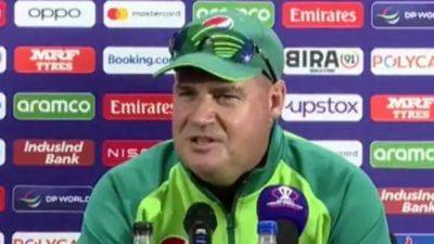 Mickey Arthur - "Unprofessional...": Ex-Pakistan Captain Blasts Mickey Arthur For 'Seemed BCCI Event' Comment After World Cup Loss To India - sports.ndtv.com - India - Pakistan