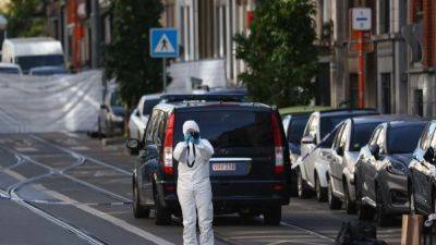 Shaken Swedes start heading home after two fans shot dead in Brussels