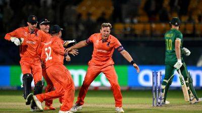 West Indies - Trent Bridge - Netherlands Cause One Of The Greatest Upset Wins In Cricket World Cup History - A Look At Six Most Improbable Wins - sports.ndtv.com - Netherlands - Australia - South Africa - Zimbabwe - India - Afghanistan - county Scott