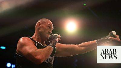 Tyson Fury lands in Riyadh for Francis Ngannou fight