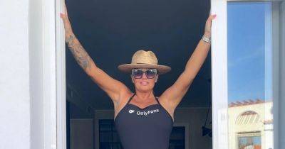 Fans say 'calm down' as they defend Kerry Katona's 'OnlyFans' swimsuit display as she shows off weight loss