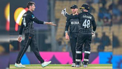 Trent Boult - Tom Latham - Will Young - Lockie Ferguson - Glenn Phillips - Hashmatullah Shahidi - Rashid Khan - ODI World Cup: Thorough New Zealand Crush Afghanistan By 149 Runs - sports.ndtv.com - New Zealand - Afghanistan - county Mitchell