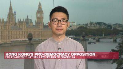 Beijing 'determined to deteriorate Hong Kong's freedom', activist Nathan Law says