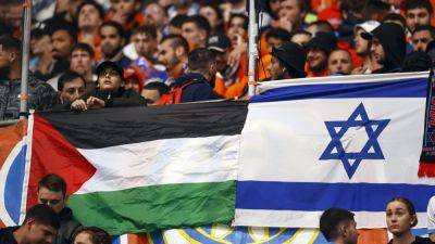 Premier League to ban Israel and Palastine flags in stadiums - rte.ie - Britain - Australia - Israel - Palestine