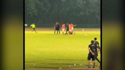 Referee makes police report after Singapore FA Cup match incident involving East Coast United player