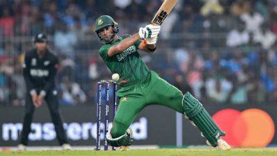 Shakib Al-Hasan - Cricket World Cup 2023: Bangladesh's Predicted XI vs India - Will Mahmudullah Retain His Place? - sports.ndtv.com - New Zealand - India - Afghanistan - county Will - Bangladesh - county Kane