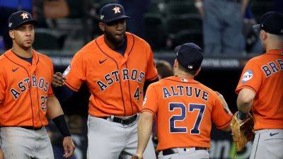 Max Scherzer - 'There's no panic here' - Astros win Game 3, close gap in ALCS - ESPN - espn.com - Spain - Usa - state Texas - county Arlington - Houston