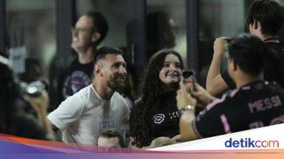 Messi Cuma Nonton di Tribune, Inter Miami Gagal Menang