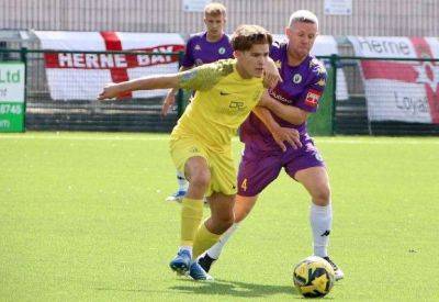 On-loan young Bromley defender Sam German set to stay with Herne Bay – and manager Steve Lovell would like to keep him for the season if he can