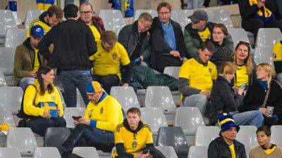 UEFA announces Belgium's abandoned game against Sweden will not be replayed