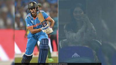 Cricket World Cup 2023: Sara Tendulkar's Reaction Goes Viral After Shubman Gill Hits Fifty Against Bangladesh - Watch