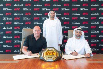 UFC extends Abu Dhabi partnership with Fight Nights planned 'across Mena region'
