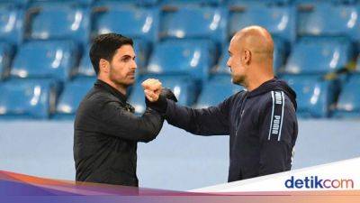 Arteta dan Guardiola Selalu Mesra