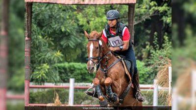 India Finish Last In Equestrian Eventing Jumping Team And Individual Final At Asian Games
