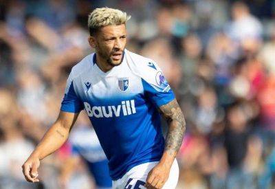 Gillingham striker Macauley Bonne got off the mark in the League 2 match against Mansfield Town | Manager Neil Harris delighted