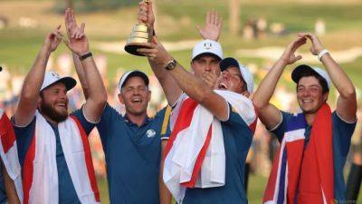 After Europe regain Ryder Cup in Rome, McIlroy targets 2025 win in US