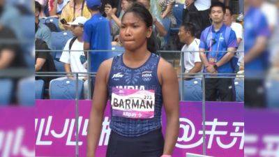 "Lost My Medal To Transgender": Alleges India's Swapna Barman, Then Deletes Post - sports.ndtv.com - China - India