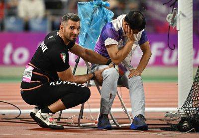 Asian Games official stable after being hit by hammer throw