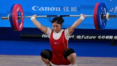 North Korean weightlifter sets new world record at Hangzhou Asian Games - channelnewsasia.com - China - Taiwan - North Korea