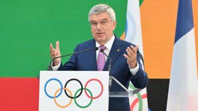 Olympic leader Bach explains policy on helping Russians compete with neutral status