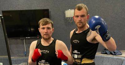 Rutherglen boxing coach hails amputee boxer's courage after amateur debut
