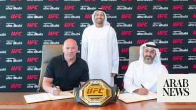 Newcastle United - Conor Macgregor - Khabib Nurmagomedov - Jim Ratcliffe - UFC extends Abu Dhabi partnership until 2028 - arabnews.com - China - Uae - India - Israel