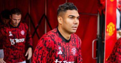 Manchester United midfielder Casemiro defended by two teammates after poor start to season
