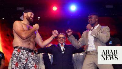 Tyson Fury - Frank Warren - Francis Ngannou - Fabio Wardley - Jim Ratcliffe - Wardley and Adeleye face-off for British and Commonwealth titles at ‘Battle of The Baddest’ in Riyadh - arabnews.com - Britain - China - India